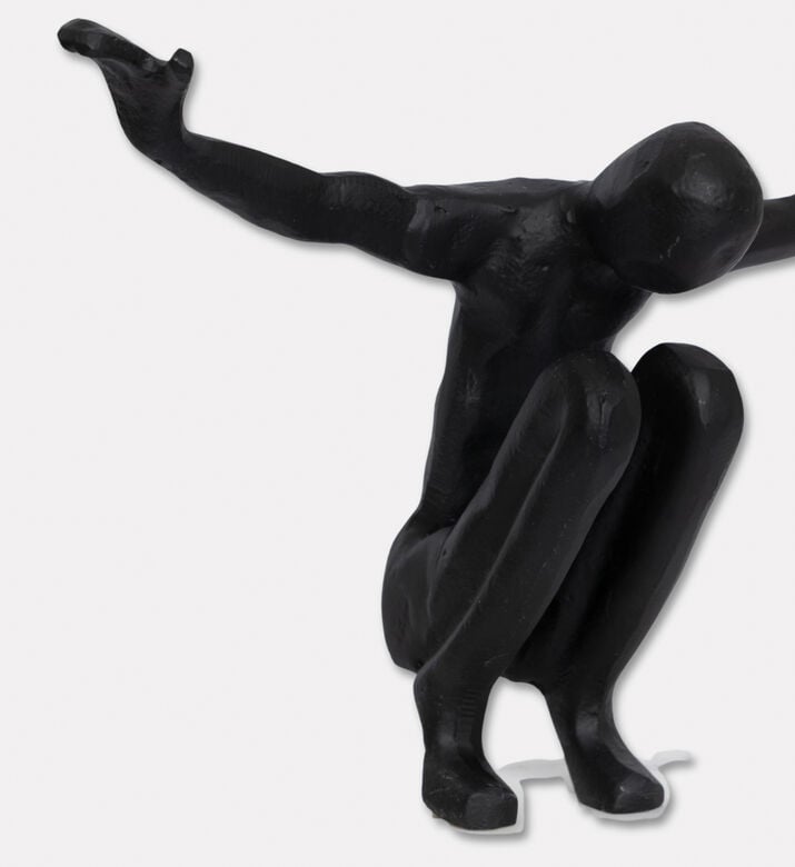 Home Deco and More Crouching Marble Base Figurine, Packshot View