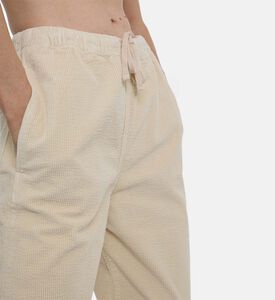 Maison Labiche Lauth Corduroy-textured Pants, Model View