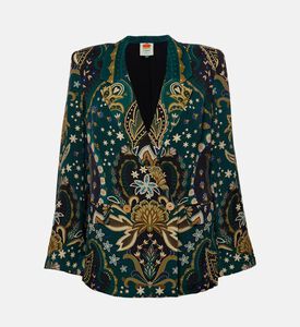 بليزر بطبعة بيزلي على كامله