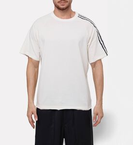 Y-3 Stripe-print Regular-fit T-shirt, Model View