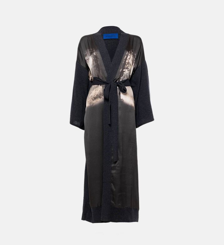 Mes Demoiselles Printed Long-sleeve Kimono, Packshot View