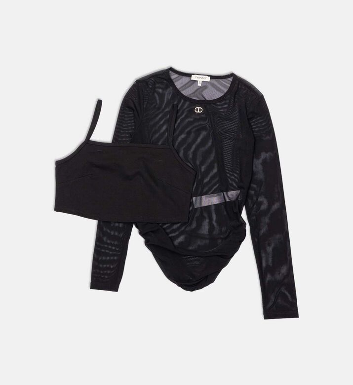 Knit Long-sleeve Regular-fit Top