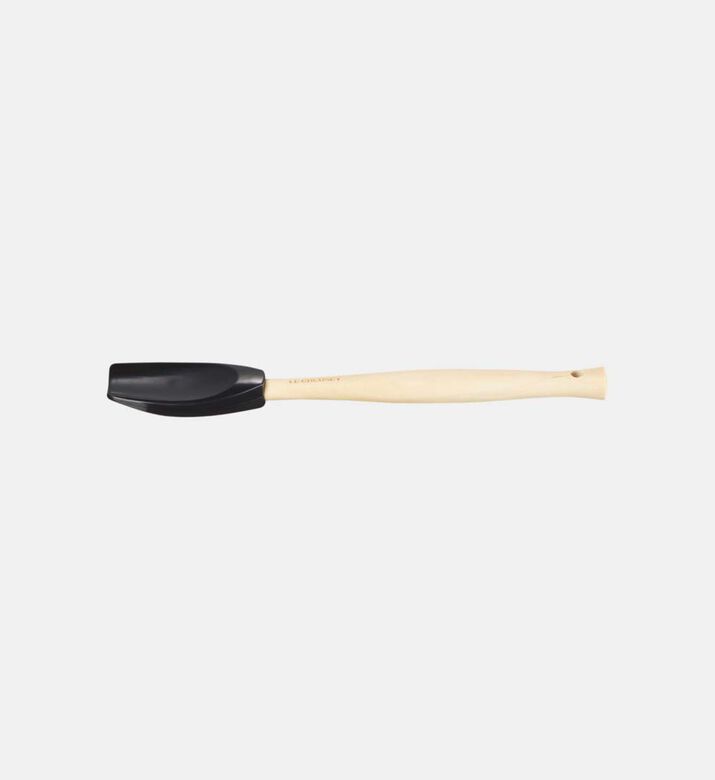 Le Creuset Craft Silicone Spoon Spatula, 29-cm, Black, Packshot View