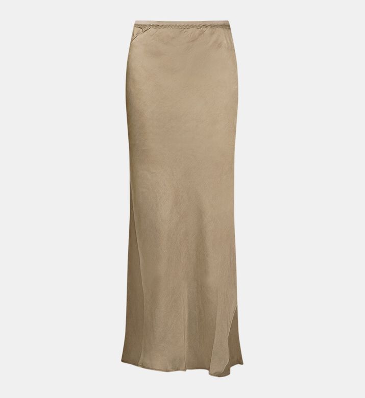 Long Silk Skirt