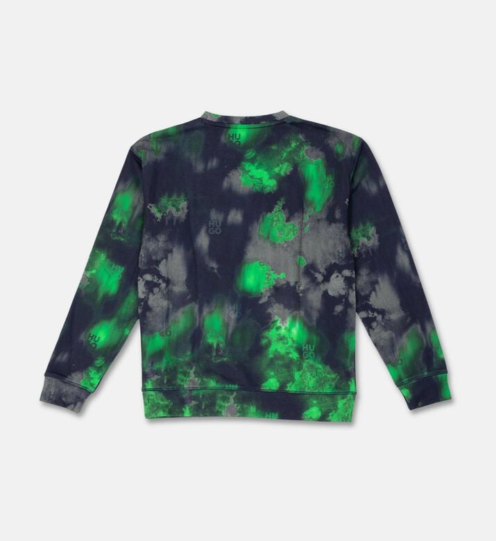 Hugo Tie-dye Long-sleeve Sweatshirt, Packshot View
