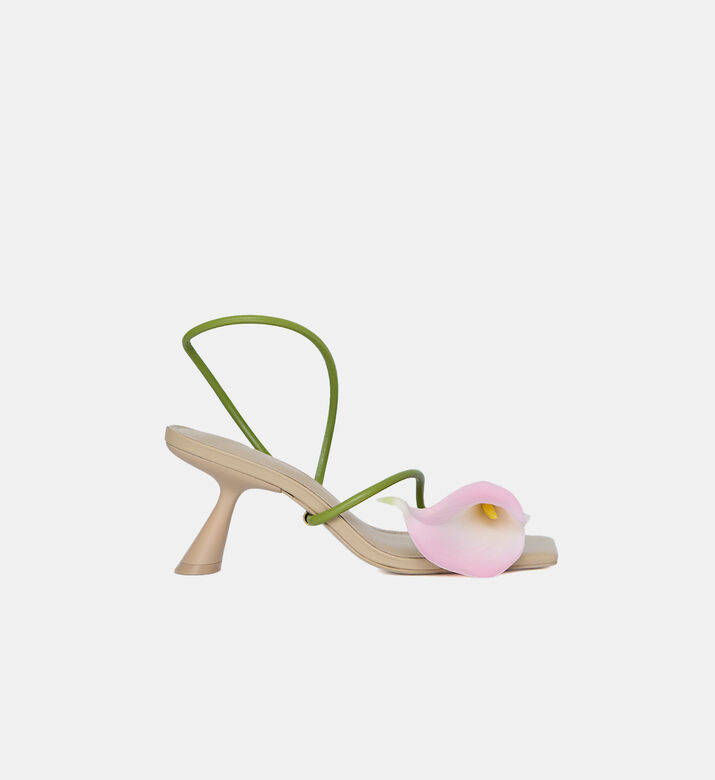 Ria Slip-on Leather Sandals