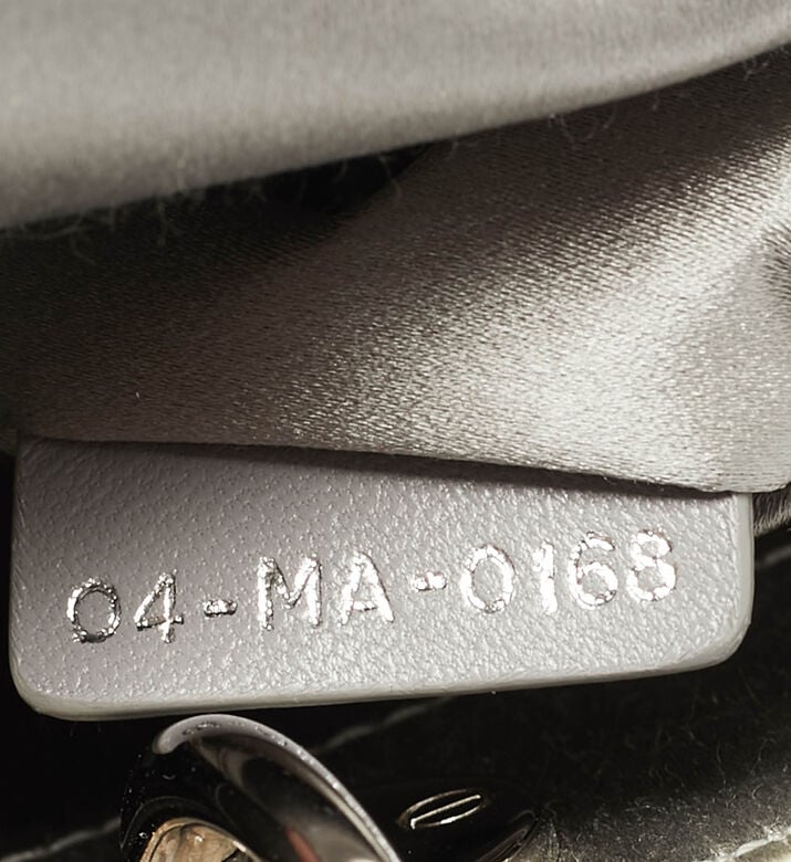 Dior Preowned Dior Cannage Strass Crystal Embellished Mini Lady Dior Tote, Packshot View