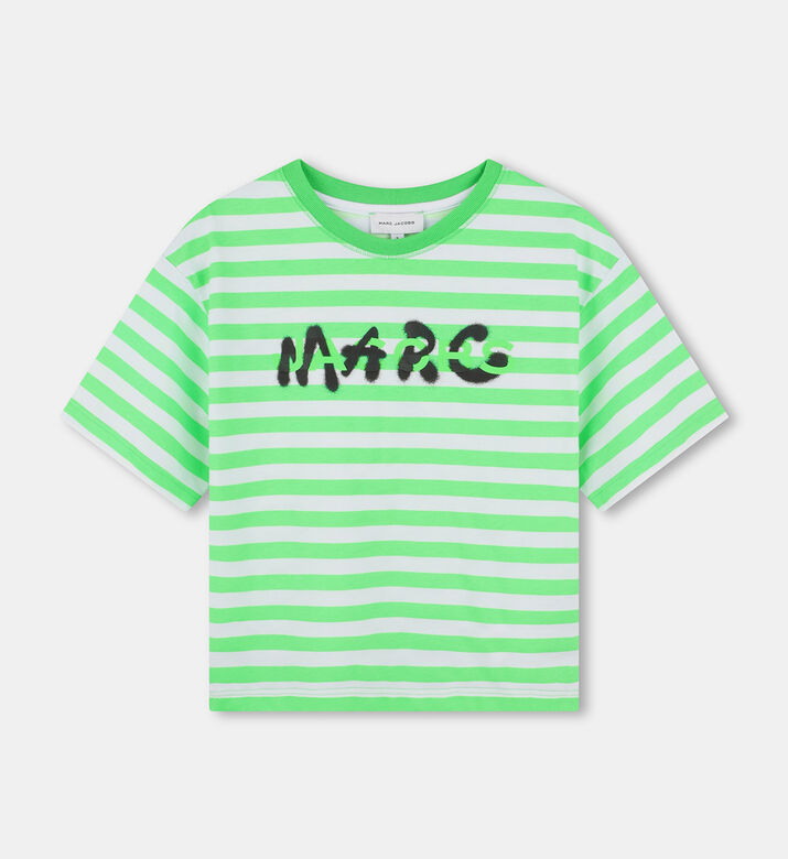 Organic Cotton Neon Stripes T-shirt