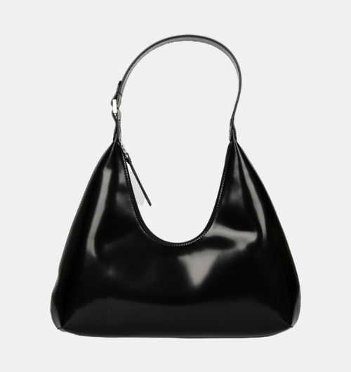 Amber Semi Patent Leather Bag