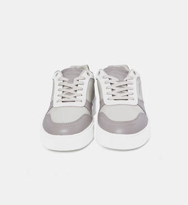 حذاء رياضي جلدي أسفل الكاحل