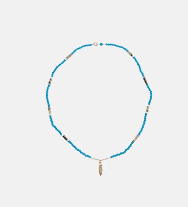 Bohemian-style Turquoise Beads Necklace