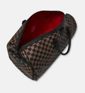 Sprayground Checkered-print Top Handle Duffle Bag, Packshot View