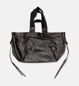 Isabel Marant Wardy Soft Leather Large Tote Bag, Black, Packshot View