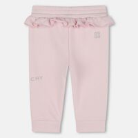 Glitter Print Fleece Jogging Bottoms