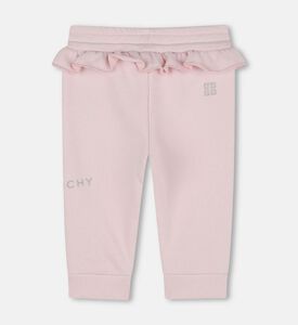 Glitter Print Fleece Jogging Bottoms