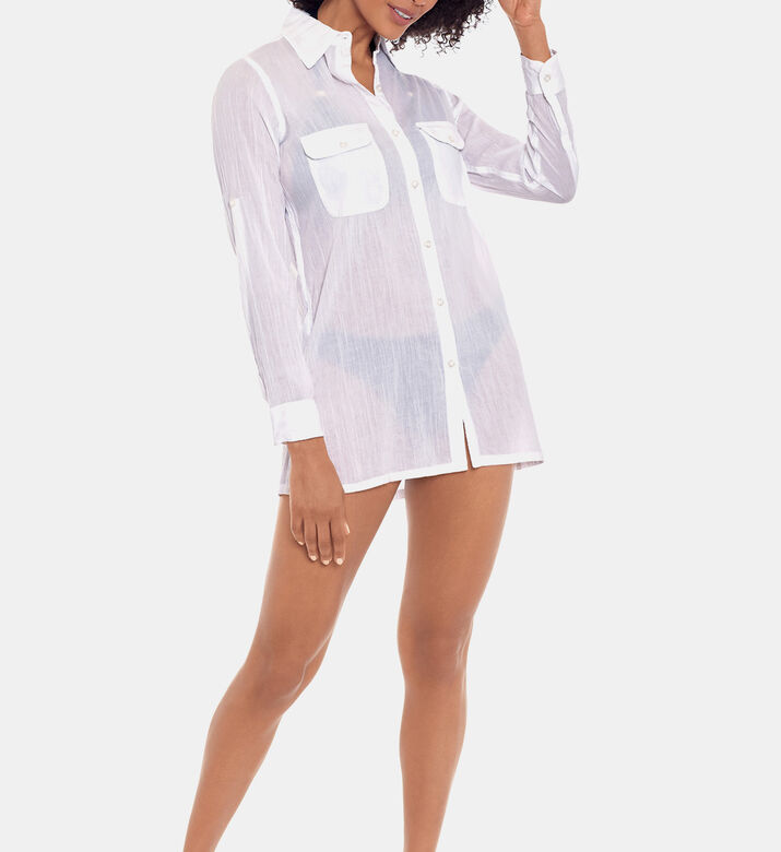 Crushed Cotton Camp Shirt