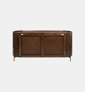Versmissen Pogoro Mindi Steel Buffet Table, Packshot View
