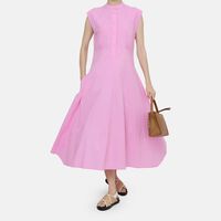Cotton Polo Opening Dress