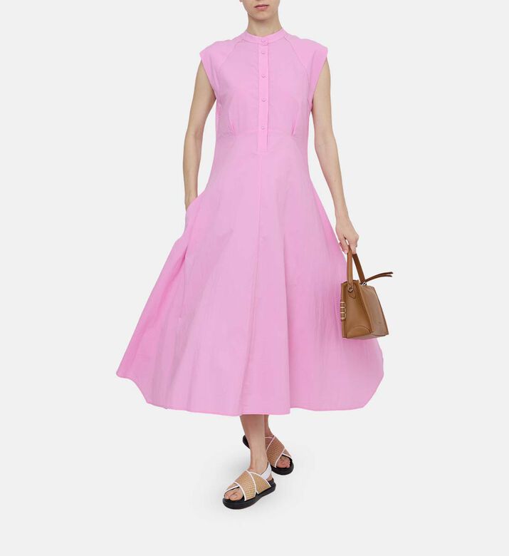 Cotton Polo Opening Dress