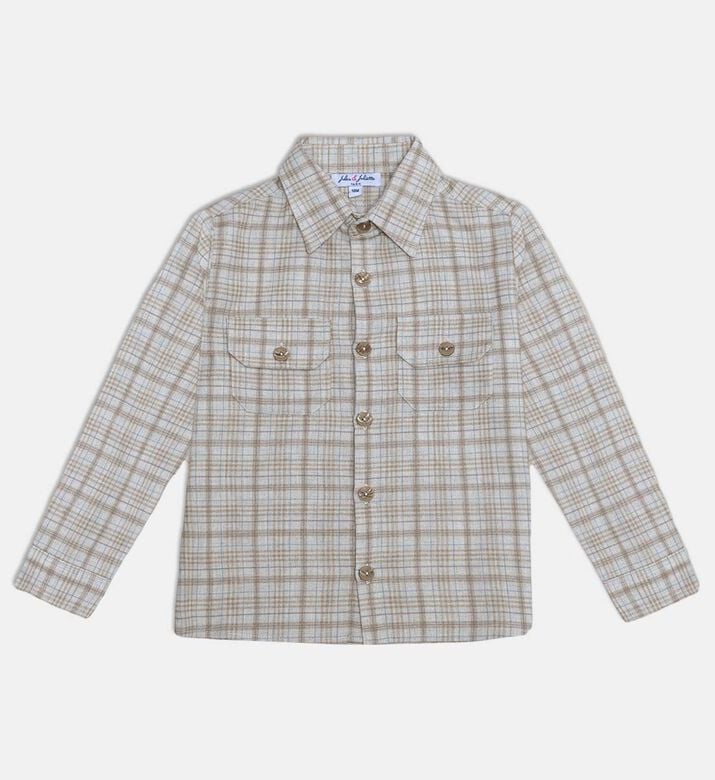 Jules and Juliette Paris Check-print Button Closure Shirt, Packshot View