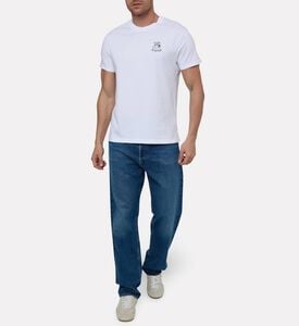 Maison Labiche Popincourt Un Caf&eacute; Embroidered T-shirt, Model View