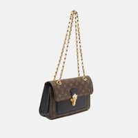 Louis Vuitton Black Monogram Canvas Victoire Bag Preowned