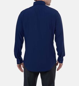 قميص بأزرار إغلاق بقماش ناعم