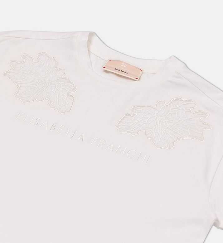 La Mia Bambina Embroidered Design T-shirt, Packshot View