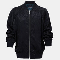 Logo-jacquard Bomber Jacket