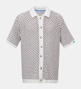 Knit Button Down Polo Shirt Knit Button Down Polo Shirt