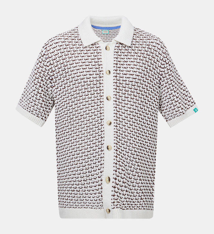 Knit Button Down Polo Shirt Knit Button Down Polo Shirt
