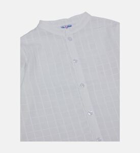 Jules & Juliette Paris Cotton Long-sleeve Mandarincollar Shirt, Packshot View