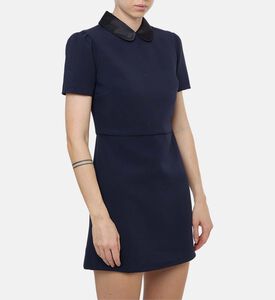 The Kooples Retro Collar A-line Mini Dress, Model View