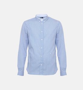 قميص بأكمام طويلة بياقة كلاسيكية