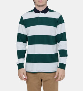 قميص بولو هيريتيج روغبي بأكمام طويلة