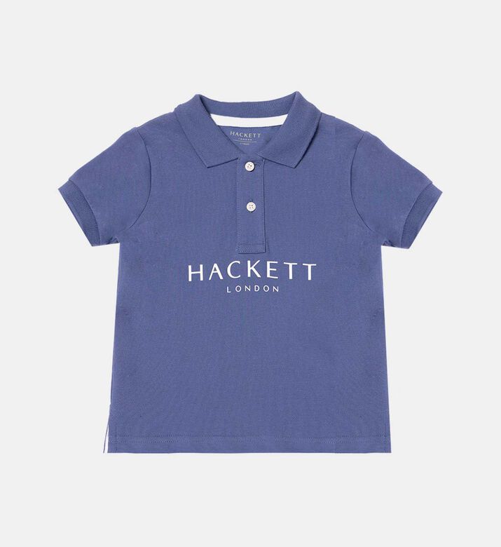 Tailored-fit Logo-print Polo Shirt