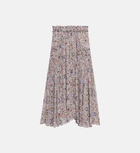 Besma Tapestry-print Skirt