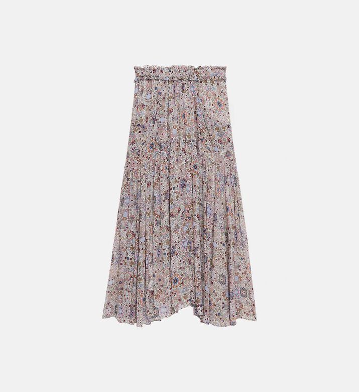 Besma Tapestry-print Skirt