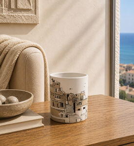 Silsal Randa Short Vase, Packshot View