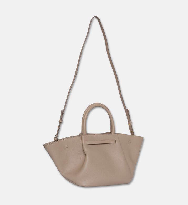 Demellier The Midi New York Tote Bag, Light-taupe, Packshot View