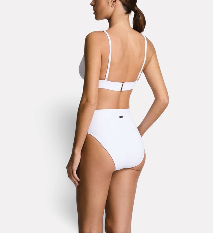Ralph Lauren High-rise Banded Bikini Bottoms, Model View