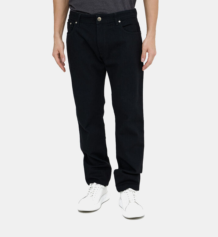 Straight-leg 5-pockets Denim Pants
