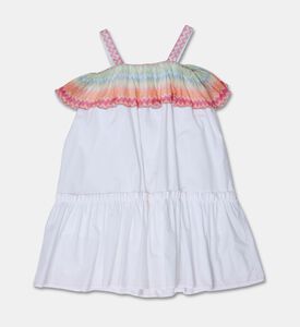 Missoni Embroidered Logo Zigzag Poplin Dress, Packshot View