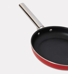 Smeg Non-stick Frying Pan 28 Cm, Red, Packshot View