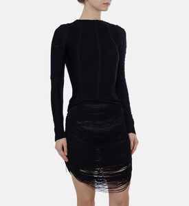 Ribbed Long-sleeve Sweater Ribbed Long-sleeve Sweater