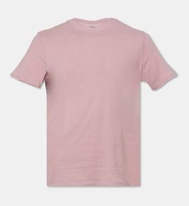 Galeries Lafayette Shishron Organic Cotton T-shirt, Light-pink, L, Packshot View