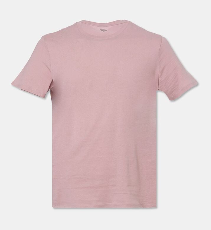 Galeries Lafayette Shishron Organic Cotton T-shirt, Light-pink, L, Packshot View