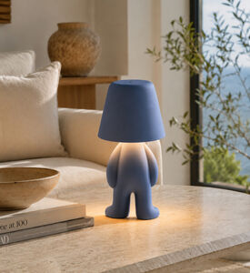 Qeeboo Sweet Brothers Tom Lamp, Blue, Packshot View