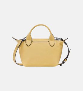 Longchamp Le Pliage Xtra Cowhide Leather Handbag, Beige, Packshot View