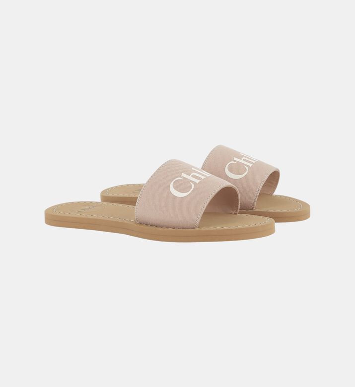 Logo-print Slip-on Sandals